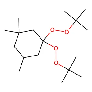 1,1-Bis(tert-butylperoxy)-3,3,5-trimethylcyclohexane structure
