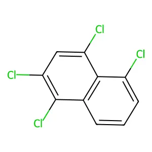 1,2,4,5-Tetrachloronaphthalene structure