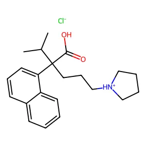 Compound C22H30ClNO2 structure