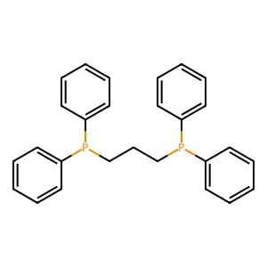 1,3-Bis(diphenylphosphino)propane structure
