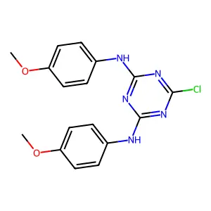 Compound C17H16ClN5O2 structure