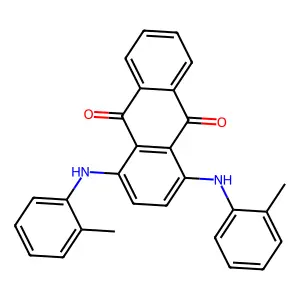 Solvent Blue 101 structure