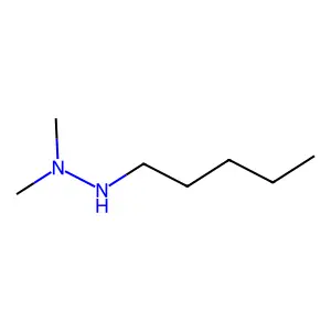 1,1-Dimethyl-2-pentylhydrazine structure