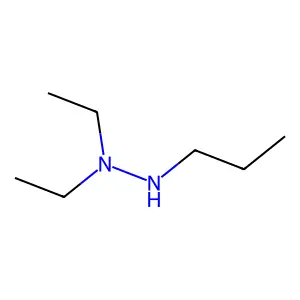 1,1-Diethyl-2-propylhydrazine structure