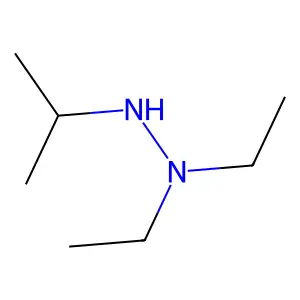 1,1-Diethyl-2-isopropylhydrazine structure