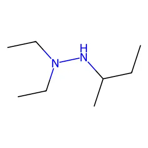 1,1-Diethyl-2-sec-butylhydrazine structure
