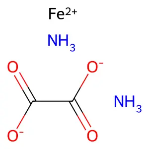 Iron, (diammine)oxalato- structure