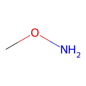 O-METHYLHYDROXYLAMINE structure