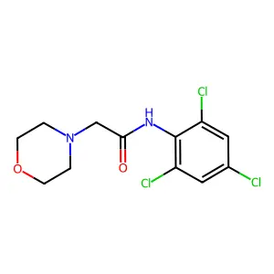 Compound C12H13Cl3N2O2 structure