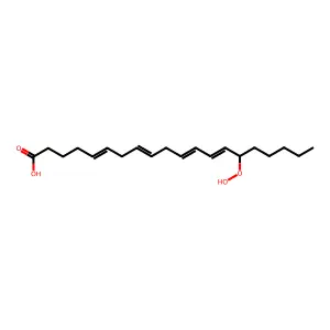 15-hydroperoxyicosa-5,8,11,13-tetraenoic acid structure