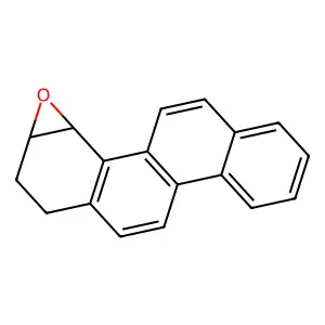 3,4-Epoxy-1,2,3,4-tetrahydrochrysene structure