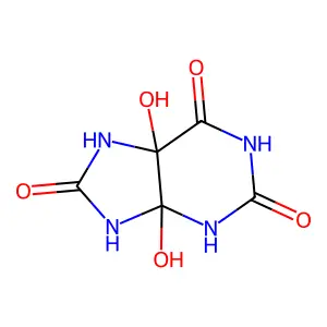 Compound C5H6N4O5 structure