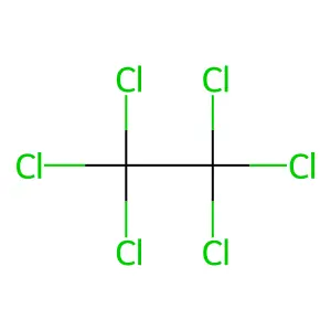 HEXACHLOROETHANE structure