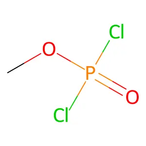 Methyl phosphorodichloridate structure