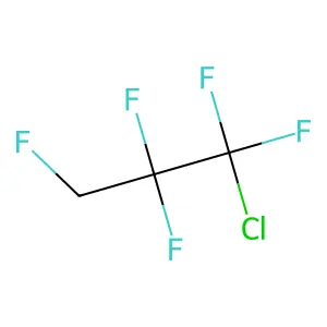 Compound C3H2ClF5 structure