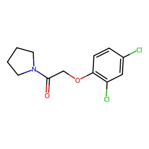 1-[(2,4-Dichlorophenoxy)acetyl]pyrrolidine structure