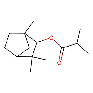 1,3,3-Trimethylbicyclo(2.2.1)hept-2-yl isobutyrate structure