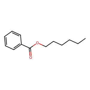 Hexyl benzoate structure