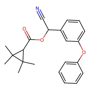 (S)-Fenpropathrin structure