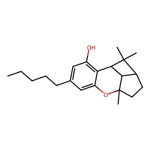 (+/-)-Cannabicyclol structure