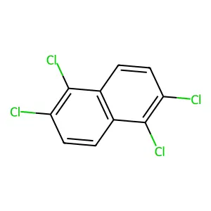 1,2,5,6-Tetrachloronaphthalene structure