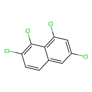 1,2,6,8-Tetrachloronaphthalene structure
