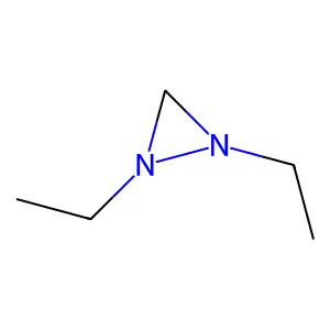 1,2-Diethyldiaziridine structure