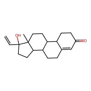 Norvinisterone structure