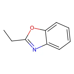 BENZOXAZOLE, 2-ETHYL- structure