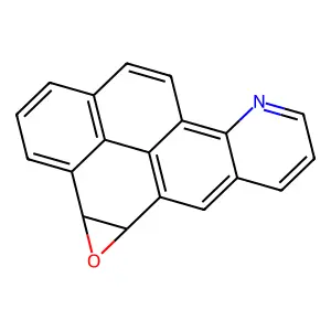 10-Azabenzo(a)pyrene 4,5-oxide structure