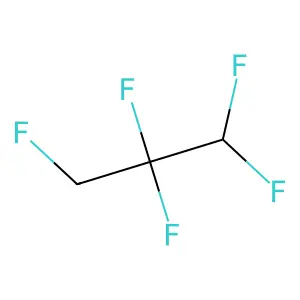 1,1,2,2,3-Pentafluoropropane structure