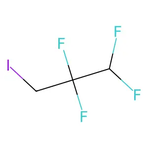 1,1,2,2-tetrafluoro-3-iodopropane structure