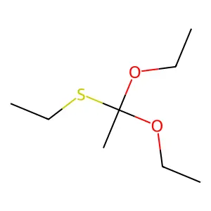 1,1-Diethoxy-1-(ethylthio)ethane structure