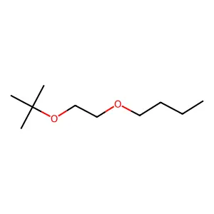 1-[2-[(2-methylpropan-2-yl)oxy]ethoxy]butane structure