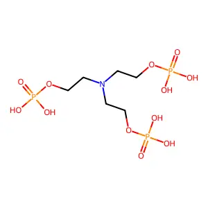 Triethanolamine tris(dihydrogen phosphate) structure