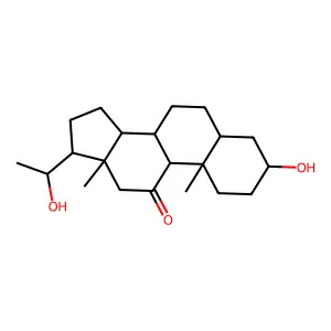 11-Keto-pregnanediol structure