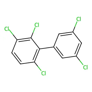 2,3,3',5',6-Pentachlorobiphenyl structure