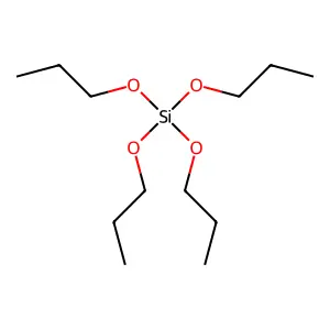 Tetrapropyl orthosilicate structure