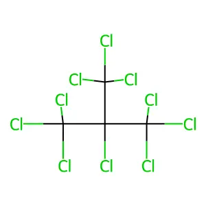 PERCHLOROISOBUTANE structure