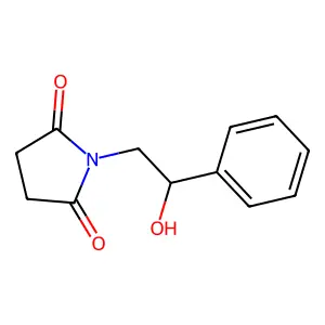 1-(2-hydroxy-2-phenylethyl)pyrrolidine-2,5-dione structure