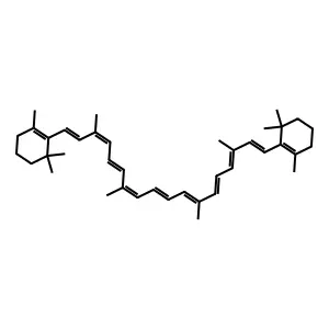 Neo-beta-carotene structure