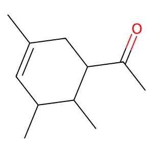 1-(3,5,6-Trimethyl-3-cyclohexen-1-yl)ethanone structure