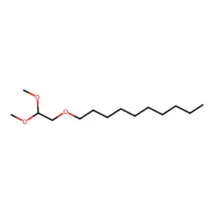 1-(2,2-Dimethoxyethoxy)decane structure