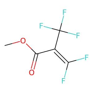Methyl perfluoromethacrylate structure