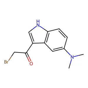 Compound C12H13BrN2O structure