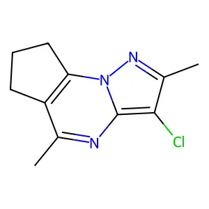 10-chloro-7,11-dimethyl-1,8,12-triazatricyclo[7.3.0.02,6]dodeca-2(6),7,9,11-tetraene structure