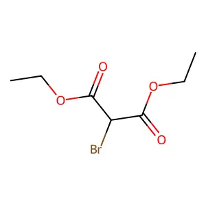 Diethyl bromomalonate structure
