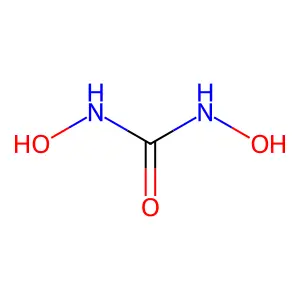 DIHYDROXYUREA structure