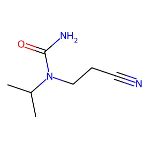 1-(2-cyanoethyl)-1-propan-2-ylurea structure