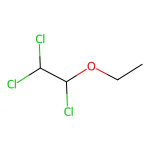 1,1,2-Trichloro-2-ethoxyethane structure